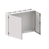 Wall-mounting cabinet, Field width: 5, Rows: 6, 950 mm x 1300 mm x 275 mm, Grounded (Class I), IP55
