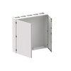 Wall-mounting cabinet, Field width: 5, Rows: 8, 1250 mm x 1300 mm x 275 mm, Grounded (Class I), IP55