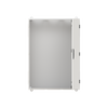 Wall-mounting cabinet, Field width: 3, Rows: 7, 1100 mm x 800 mm x 275 mm, Grounded (Class I), IP55