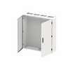 Wall-mounting cabinet, Field width: 4, Rows: 7, 1100 mm x 1050 mm x 275 mm, Grounded (Class I), IP55
