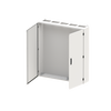 Wall-mounting cabinet, Field width: 5, Rows: 9, 1400 mm x 1300 mm x 275 mm, Grounded (Class I), IP55