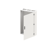 Wall-mounting cabinet, Field width: 3, Rows: 8, 1250 mm x 800 mm x 275 mm, Grounded (Class I), IP55