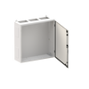 Wall-mounting cabinet, Field width: 3, Rows: 5, 800 mm x 800 mm x 275 mm, Grounded (Class I), IP55