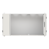 Wall-mounting cabinet, Field width: 5, Rows: 4, 650 mm x 1300 mm x 275 mm, Grounded (Class I), IP55