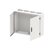 Wall-mounting cabinet, Field width: 4, Rows: 5, 800 mm x 1050 mm x 275 mm, Grounded (Class I), IP55