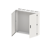 Wall-mounting cabinet, Field width: 5, Rows: 8, 1250 mm x 1300 mm x 275 mm, Grounded (Class I), IP55