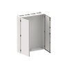 Wall-mounting cabinet, Field width: 4, Rows: 9, 1400 mm x 1050 mm x 275 mm, Grounded (Class I), IP55