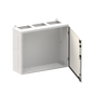 Wall-mounting cabinet, Field width: 3, Rows: 4, 650 mm x 800 mm x 275 mm, Grounded (Class I), IP55
