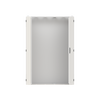 Floor-standing cabinet, Field width: 5, Rows: 12, 1850 mm x 1300 mm x 275 mm, Grounded (Class I), IP55