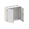 Wall-mounting cabinet, Field width: 4, Rows: 6, 950 mm x 1050 mm x 350 mm, Grounded (Class I), IP55