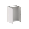 Wall-mounting cabinet, Field width: 4, Rows: 9, 1400 mm x 1050 mm x 350 mm, Grounded (Class I), IP55