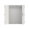Wall-mounting cabinet, Field width: 5, Rows: 8, 1250 mm x 1300 mm x 350 mm, Grounded (Class I), IP55