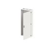 Floor-standing cabinet, Field width: 3, Rows: 12, 1850 mm x 800 mm x 275 mm, Grounded (Class I), IP55