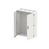 Wall-mounting cabinet, Field width: 4, Rows: 9, 1400 mm x 1050 mm x 350 mm, Grounded (Class I), IP55