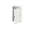 Wall-mounting cabinet, Field width: 3, Rows: 9, 1400 mm x 800 mm x 350 mm, Grounded (Class I), IP55