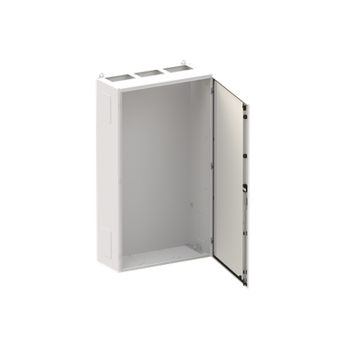 Wall-mounting cabinet, Field width: 3, Rows: 9, 1400 mm x 800 mm x 350 mm, Grounded (Class I), IP55