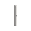 Floor-standing cabinet, Field width: 1, Rows: 12, 1850 mm x 300 mm x 275 mm, Grounded (Class I), IP55