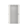 Floor-standing cabinet, Field width: 4, Rows: 12, 1850 mm x 1050 mm x 275 mm, Grounded (Class I), IP55