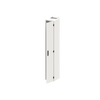 Floor-standing cabinet, Field width: 1, Rows: 12, 1850 mm x 300 mm x 350 mm, Grounded (Class I), IP55