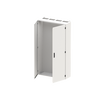 Floor-standing cabinet, Field width: 4, Rows: 12, 1850 mm x 1050 mm x 350 mm, Grounded (Class I), IP55