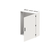 Wall-mounting cabinet, Field width: 3, Rows: 7, 1100 mm x 800 mm x 350 mm, Grounded (Class I), IP55