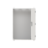Wall-mounting cabinet, Field width: 3, Rows: 7, 1100 mm x 800 mm x 350 mm, Grounded (Class I), IP55