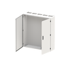 Wall-mounting cabinet, Field width: 5, Rows: 9, 1400 mm x 1300 mm x 350 mm, Grounded (Class I), IP55