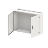 Wall-mounting cabinet, Field width: 5, Rows: 6, 950 mm x 1300 mm x 350 mm, Grounded (Class I), IP55