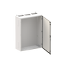 Wall-mounting cabinet, Field width: 3, Rows: 7, 1100 mm x 800 mm x 350 mm, Grounded (Class I), IP55