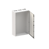 Wall-mounting cabinet, Field width: 3, Rows: 8, 1250 mm x 800 mm x 350 mm, Grounded (Class I), IP55