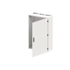 Wall-mounting cabinet, Field width: 3, Rows: 8, 1250 mm x 800 mm x 350 mm, Grounded (Class I), IP55