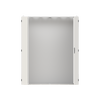 Floor-standing cabinet, Field width: 6, Rows: 12, 1850 mm x 1550 mm x 350 mm, Grounded (Class I), IP55