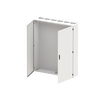 Floor-standing cabinet, Field width: 6, Rows: 12, 1850 mm x 1550 mm x 350 mm, Grounded (Class I), IP55