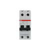 Miniature Circuit Breaker - S200MUC - 2P - 2 A - C - (AC) 10 kA
