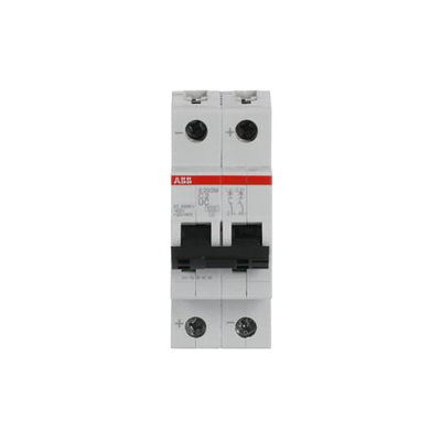 Miniature Circuit Breaker - S200MUC - 2P - 2 A - C - (AC) 10 kA