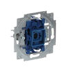 Flush Mounted Inserts Single push button Intermediate switch for 1 rocker, 10 A
