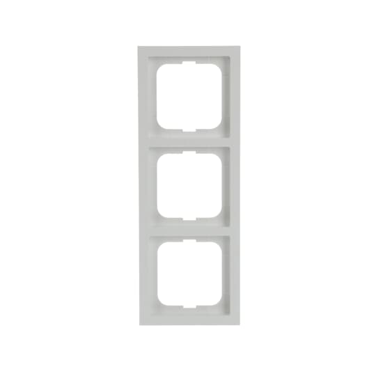 Cover frame 3gang studio white - future linear