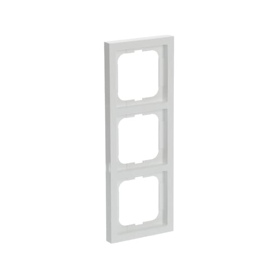 Cover frame 3gang studio white - future linear – Görsel 2 / 3