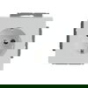 Socket insert Safety Shutter studio white - Platform 63