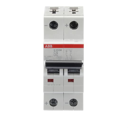 Miniature Circuit Breaker - S200MUC - 2P - 6 A - C - (AC) 10 kA