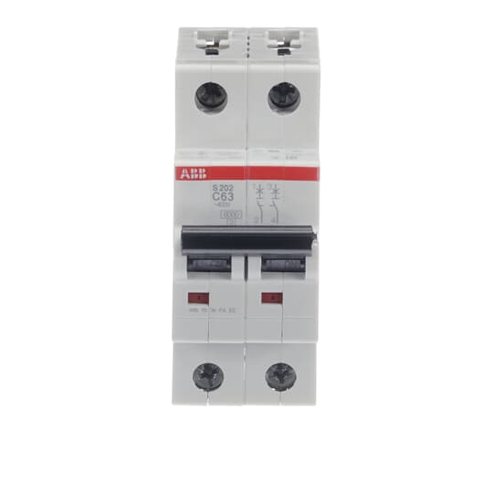 Miniature Circuit Breaker - S200 - 2P - 63 A - C - (AC) 6 kA – Image 2 of 4