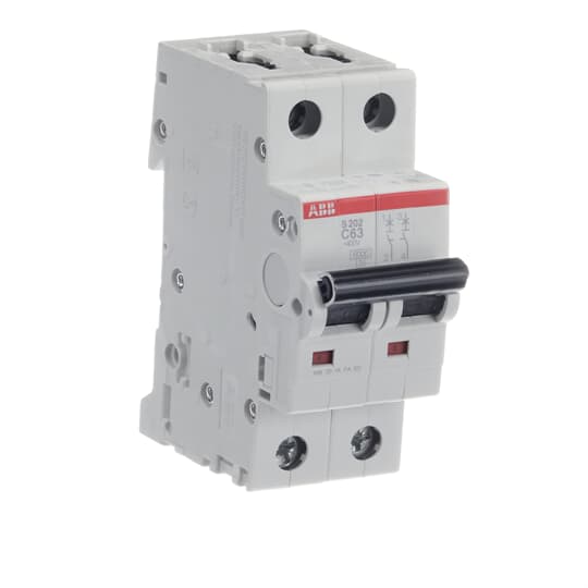 Miniature Circuit Breaker - S200 - 2P - 63 A - C - (AC) 6 kA – Image 3 of 4
