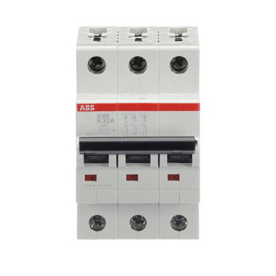 Miniature Circuit Breaker - S200 - 3P - 32 A - K - (AC) 6 kA