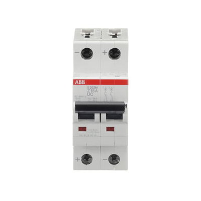 Miniature Circuit Breaker - S200MUC - 2P - 15 A - Z - (AC) 10 kA