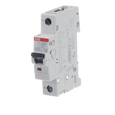 Miniature Circuit Breaker - S200MUC - 1P - 20 A - B - (AC) 10 kA