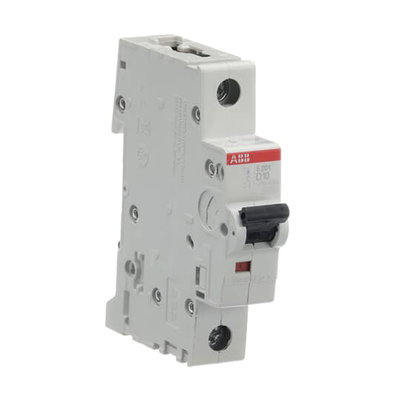 Miniature Circuit Breaker - S200 - 1P - 10 A - D - (AC) 6 kA