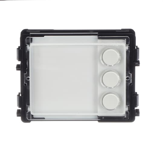 Round pushbutton module, 3, white – Image 2 of 4