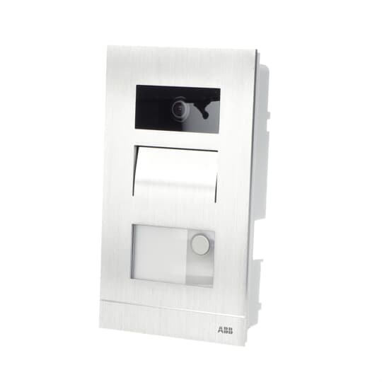 IP Mini Video Outdoor Station FM, 1 button(s), aluminium