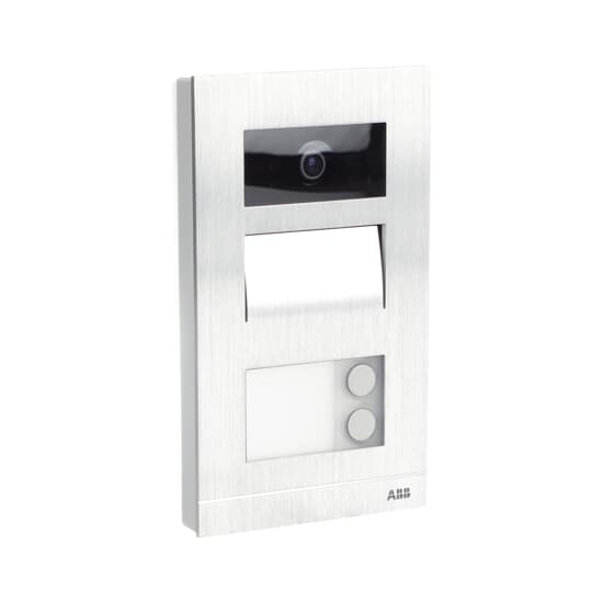 IP Mini Video Outdoor Station SM, 2 button(s), aluminium