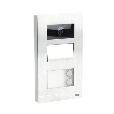 IP Mini Video Outdoor Station SM, 2 button(s), aluminium